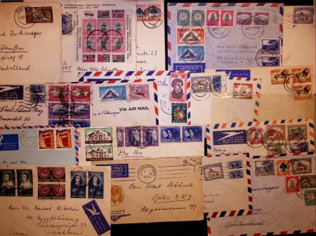 1910-60, Attractive selection of 238 covers and cards,