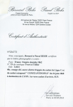 40c orange obl. ancre sur lettre frappée du cachet