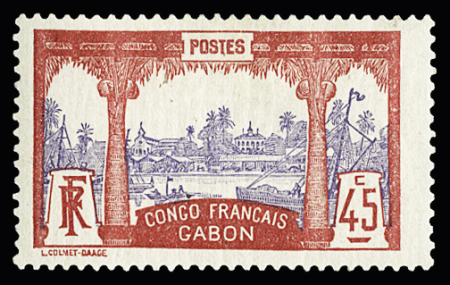 16 valeurs CONGO FRANCAIS - GABON. TB