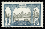 16 valeurs CONGO FRANCAIS - GABON. TB