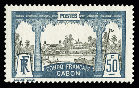 16 valeurs CONGO FRANCAIS - GABON. TB