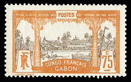 16 valeurs CONGO FRANCAIS - GABON. TB
