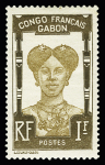 16 valeurs CONGO FRANCAIS - GABON. TB