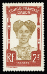 16 valeurs CONGO FRANCAIS - GABON. TB