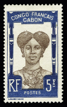 16 valeurs CONGO FRANCAIS - GABON. TB