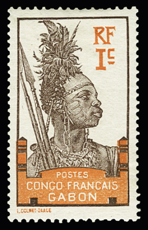 16 valeurs CONGO FRANCAIS - GABON. TB
