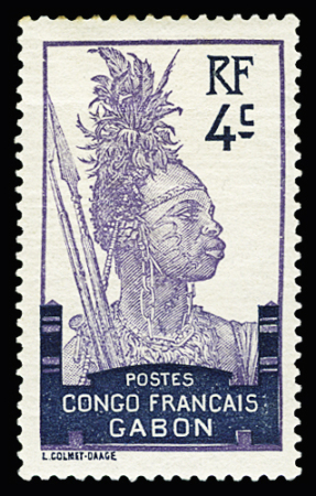 16 valeurs CONGO FRANCAIS - GABON. TB