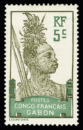 16 valeurs CONGO FRANCAIS - GABON. TB