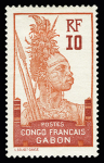 16 valeurs CONGO FRANCAIS - GABON. TB
