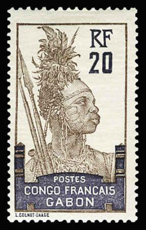 16 valeurs CONGO FRANCAIS - GABON. TB