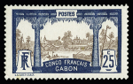 16 valeurs CONGO FRANCAIS - GABON. TB