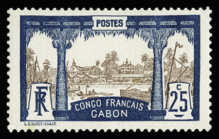 16 valeurs CONGO FRANCAIS - GABON. TB