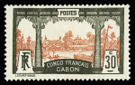 16 valeurs CONGO FRANCAIS - GABON. TB