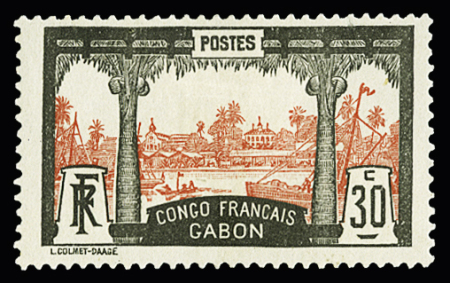 16 valeurs CONGO FRANCAIS - GABON. TB