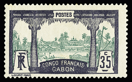 16 valeurs CONGO FRANCAIS - GABON. TB