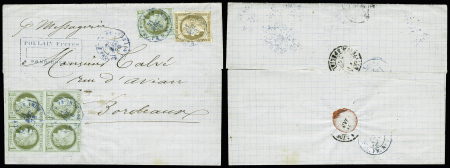 Précurseur. COLONIES GENERALES N° 14 + 20. Bloc de