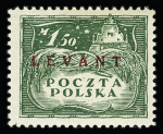 1919 3f Bister to 5m lilac, complete mint set of 12, very fine, cert. 