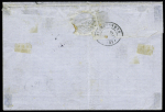 N° 29Be 20c Lauré NON DENTELE LEBAUDY sur lettre