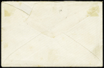 N° 29 20c Lauré obl. losange CER sur lettre du Corps