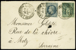 N° 29A +75 sur lettre de Longuyon (Meurthe et Moselle)