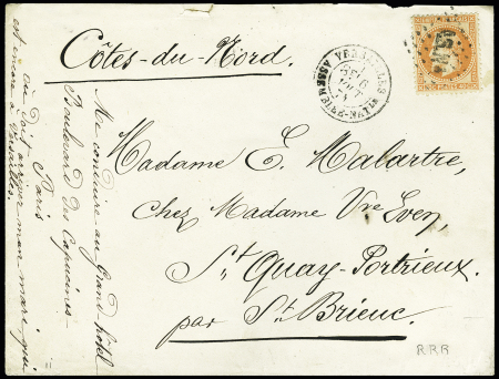 N° 31 obl. ASNA sur lettre avec càd Versailles Assemblée