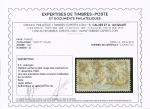 N° 33 5F violet-gris obl. càd rouge des imprimés