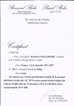 N° 59 15c bistre avec VARIETE encadrement double de