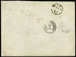N° 37 (x3) +53 +60 (x3) sur enveloppe de Paris 16.04.74