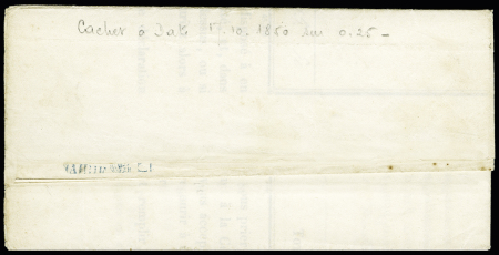 N° 4 25c bleu obl. càd T15 Nantes 01.10.50 sur lettre