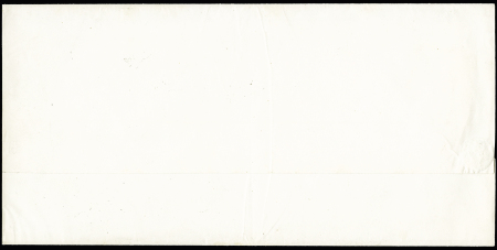 N° 13 obl. grille sur imprimé local avec càd Lettre