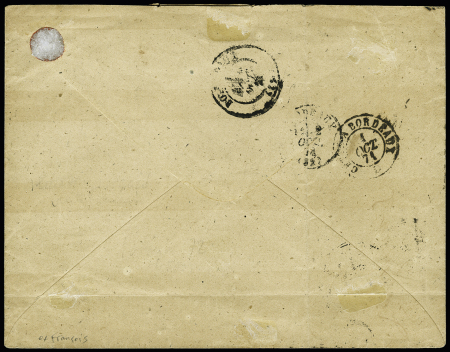 33 HERAULT Rarissime càd Camp de Montpellier * 30.09.1871