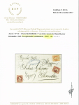 N° 23 +24 (x2) obl. Ancre sur lettre 4 ports de Marseille