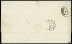 29 GARD Rare cachet de fortune de Beaucaire 12.06.71