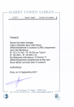 N° 43 en paire +45+48+49 (x2) sur devant de lettre chargé de Mazamet