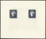 N° 1 et 2, Réimpression de 1912 des Post Office sur