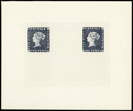 N° 1 et 2, Réimpression de 1912 des Post Office sur