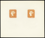 N° 1 et 2, Réimpression de 1912 des Post Office sur