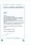 N° 236 40c violet, bloc de 30 timbres, haut de feuille,
