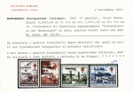Poste aérienne N° 18 à 21, surcharge noire, neuf,