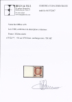 N° 552d Secours national +50 sur 1F50 brun, srucharge
