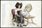 N° 155 5F +5F noir et bleu +151 sur carte postale