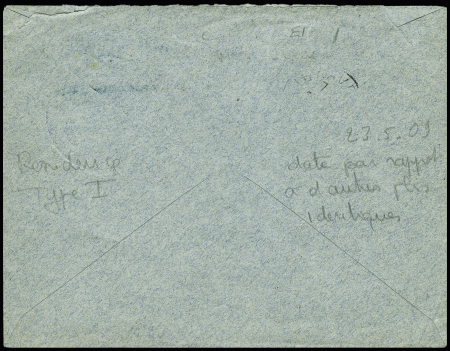 France n°140, 25c semeuse bleu, OBL grand cachet,