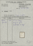 N° 36A 1F vert-bronze, type II, TB, R. Cert. Calves