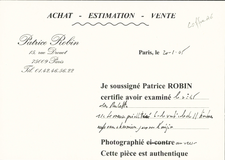 N° 45 15c Semeuse Préoblitéré en bande verticale