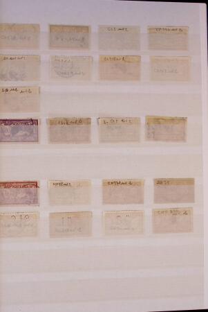 1876-1956 Collection de 1250 PERFORES détachés et