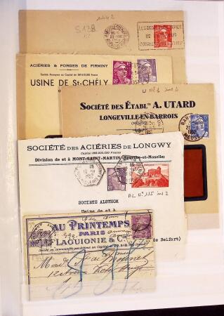 1876-1956 Collection de 1250 PERFORES détachés et