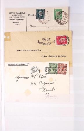 1876-1956 Collection de 1250 PERFORES détachés et