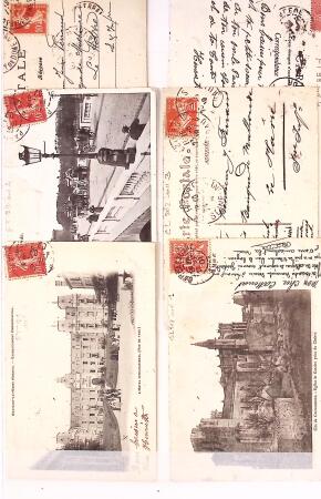 1876-1956 Collection de 1250 PERFORES détachés et