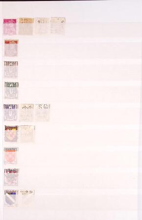 1876-1956 Collection de 1250 PERFORES détachés et