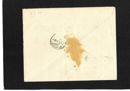 19 CORSE AJACCIO Superbe en-tête d'Hôtel avec n°